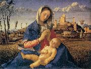 Giovanni Bellini Madonna of the Meadow painting